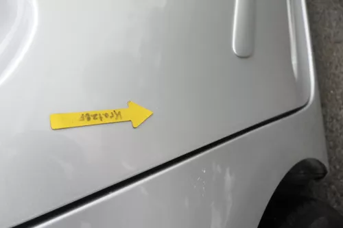 VW Golf 5 V 1K Tür nur Türblatt hinten rechts 4/5-Türer grau silber LA7W reflexs (162374)