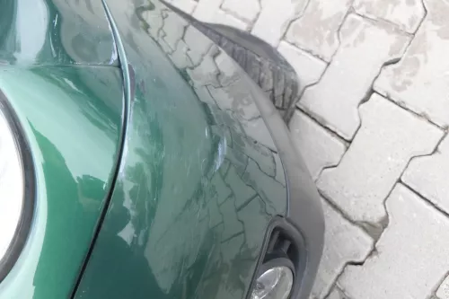 VW Lupo 6x Stoßstange vorne Frontstoßstange Stoßfänger grün LA6N (162383)