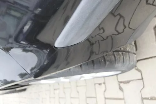 VW Golf 4 Limousine Stoßstange hinten Heckstoßstange Stoßfänger schwarz LC9Z bla (162397)