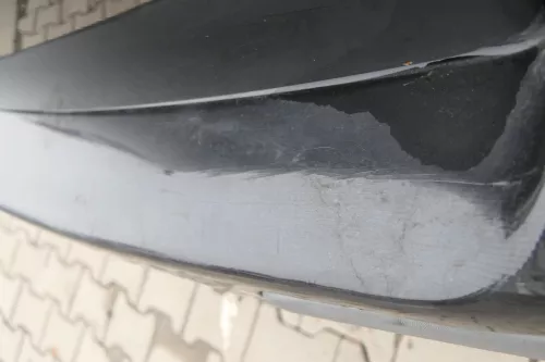 VW Golf 4 Limousine Stoßstange hinten Heckstoßstange Stoßfänger schwarz LC9Z bla (162397)