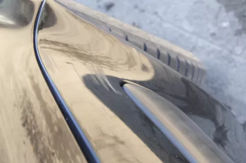 VW Golf 4 1J Stoßstange vorne Stoßfänger vorn schwarz L041 Frontstoßstange (162429)