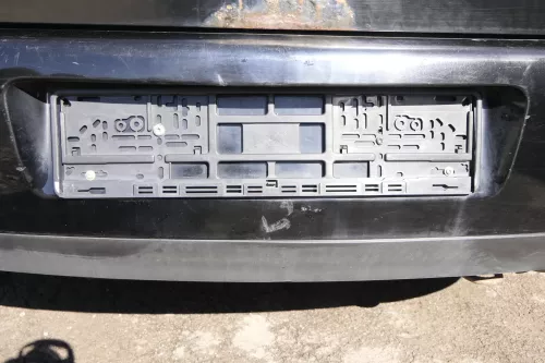 VW Golf 4 Limousine Stoßstange hinten Heckstoßstange Stoßfänger schwarz L041 (162430)