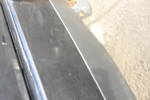 VW Passat 3B 3B5 Kombi Stoßstange hinten Heckstoßstange Stoßfänger schwarz LC9Z (162644)