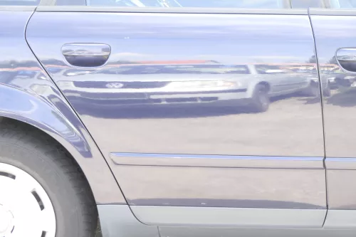 Audi A4 B6 8E nur Türblatt Tür hinten rechts blau LZ5L Kombi+Limo (162699)