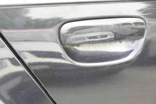 Audi A4 B7 8E Tür hinten rechts schwarz LZ9Y Kombi mit Scheibe und Rahmen (162973)