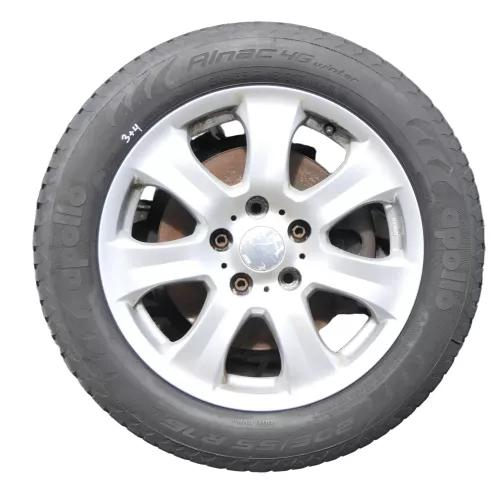 Audi A4 8E A6 4B Alufelgen 205/55 R16 91H Winterreifen Reifen wechseln KBA 46312 (162983)