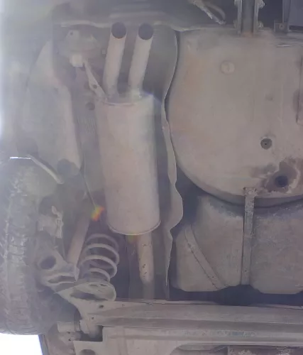 VW Passat 3B 3BG Auspuff Endschalldämpfer hinten 1,9 TDI AVB 3B0253609AK (162999)