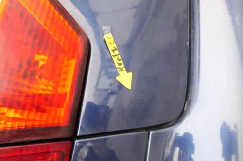 Seat Toledo 1M Limousine Limo Heckklappe Klappe hinten blau LB5N Spoiler Tuning (163164)