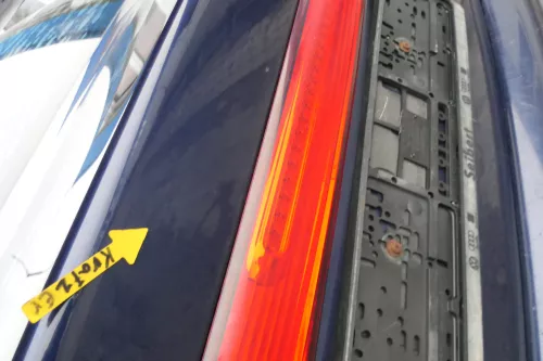 Seat Toledo 1M Limousine Limo Heckklappe Klappe hinten blau LB5N Spoiler Tuning (163164)