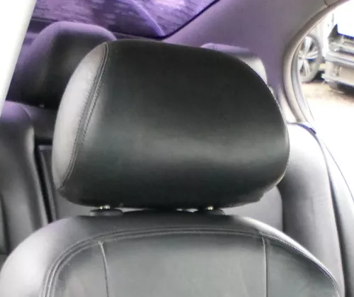 1x Seat Leon Toledeo 1M Sitz vorne links rechts Kopfstütze Leder schwarz