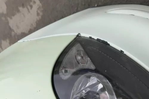 Seat Arosa 6H Stoßstange Frontstoßstange vorne gelb grün Facelift -evtl LS6G (163281)