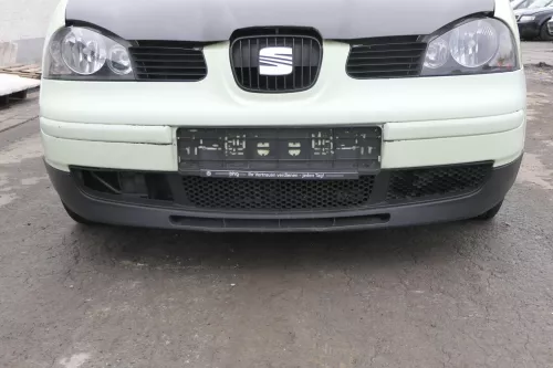 Seat Arosa 6H Stoßstange Frontstoßstange vorne gelb grün Facelift -evtl LS6G   (163281)