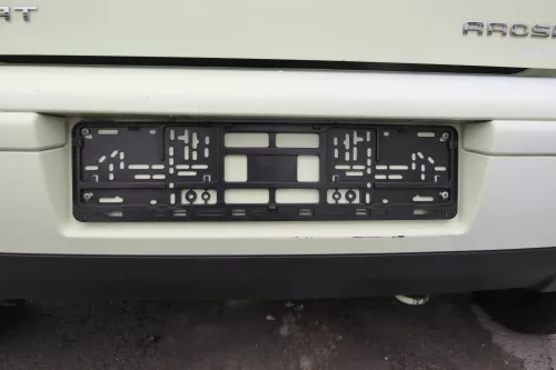Seat Arosa 6H Stoßstange hinten gelb grün Facelift Heckstoßstange (evtl. LS6G ) (163284)