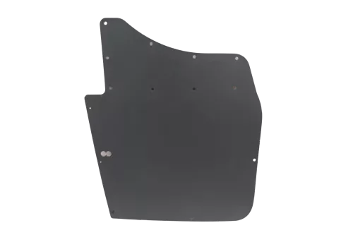 VW Caddy 3 2K Seitenverkleidung Verkleidung Seite hinten links schwarz (163391)