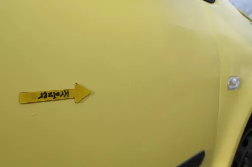 VW Polo 9N 9N3 Tür vorne rechts Beifahrertür 4/5-Türer gelb LD1B -ohne Anbauteil (163791)