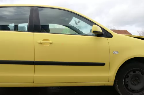VW Polo 9N 9N3 Tür vorne rechts Beifahrertür 4/5-Türer gelb LD1B -ohne Anbauteil (163791)