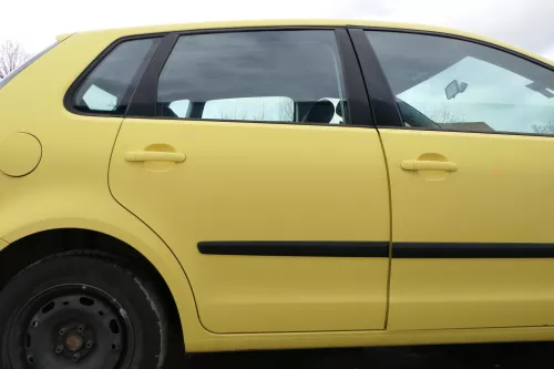 VW Polo 9N 9N3 Tür hinten rechts 4/5-Türer gelb LD1B - ohne Anbauteile (163792)