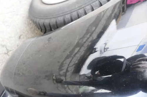 VW New Beetle 9C Kotflügel hinten rechts schwarz L041 1C0821302H (163953)