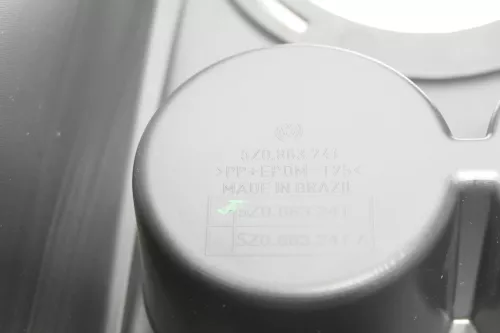 VW Fox 5Z Becherhalter Mitteltunnel Aschenbecher Verkleidung Anzünder (164027)