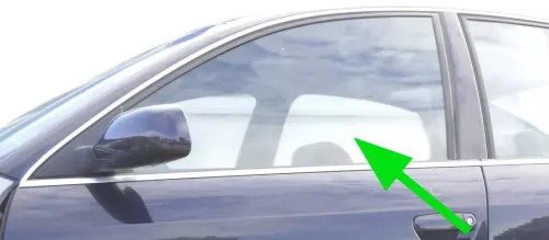 Audi A6 4B vorne links Fenster Scheibe in Tür Fensterscheibe Fenster