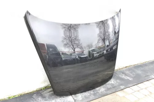 VW Touareg 7L Motorhaube Klappe Frontklappe vorn vorne schwarz LC9Z - MÄNGEL (164142)