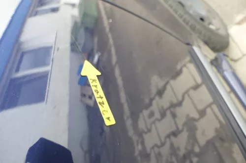 Skod Fabia 6Y Kombi Limousine Tür vorne rechts Beifahrertür blau LF5U ohne Anbau (164189)