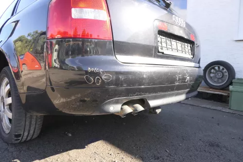 Audi A6 4B Kombi Avant Stoßstange hinten Heckstoßstange schwarz LZ9W - PDC (164228)