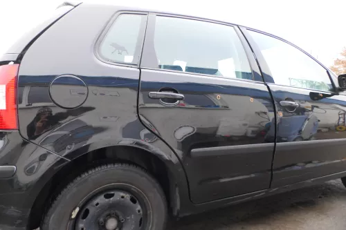 VW Polo 9N 9N3 Tür hinten rechts 4/5-Türer schwarz L041 - ohne Anbauteile (164273)