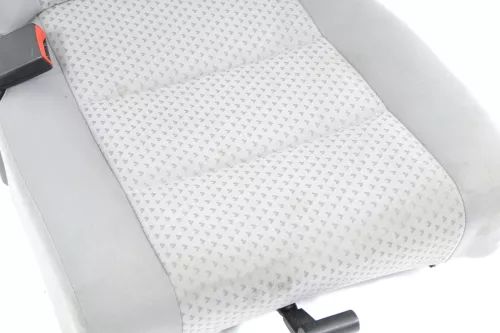 VW Touran Sitz hinten links (hintern Fahrersitz) Rücksitz GRAU Isofix (164393)