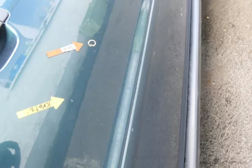 Audi A4 B5 Tür nur Türblatt vorn rechts Beifahrertür grün LZ6U Kombi Limo (164421)