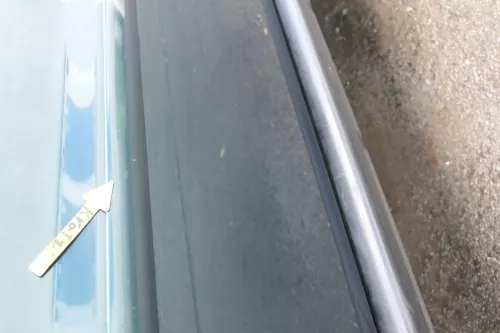 Audi A4 B5 Tür nur Türblatt vorn rechts Beifahrertür grün LZ6U Kombi Limo (164421)