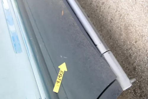 Audi A4 B5 Tür Türblatt hinten rechts grün LZ6U Kombi Limo (164422)