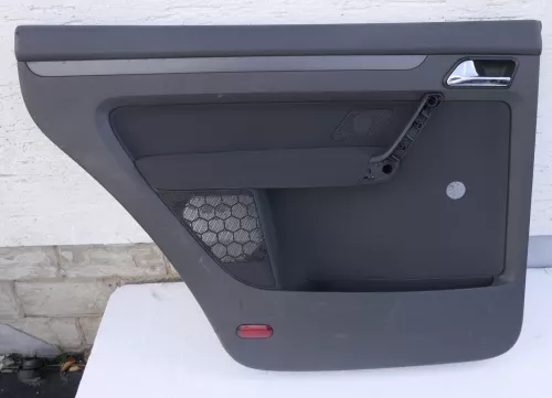 VW Touran 1x Türverkleidung Verkleidung Tür hinten links anthrazit (164466)