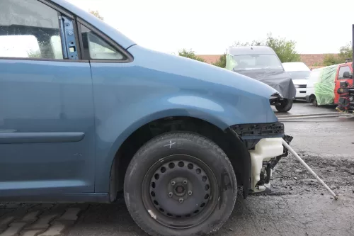 VW Touran 1T Kotflügel vorne rechts blau grün LC5Q 1T0821022A ca.Bj2003-2006