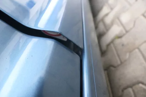 VW Touran 1T3 1T Tür vorne rechts Beifahrertür blau gürn LC5Q ohne Anbauteile (164473)