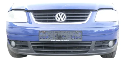 VW Touran 1T Stoßstange vorne Frontstoßstange Stoßfänger blau LL5M