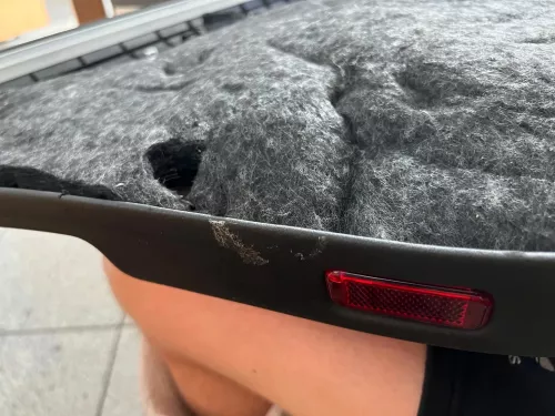 Audi A4 8K B8 Türverkleidung Verkleidung Tür vorne rechts Leder schwarz Milano (164604)