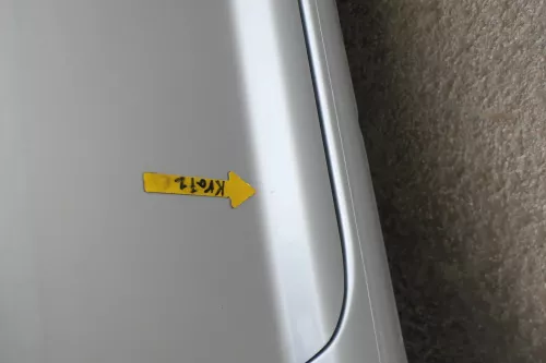 VW Golf 4 Bora Tür hinten rechts nur Kombi /Variant silber LA7W indigoblau ohnAn (164634)