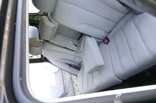 VW Passat 3C Kombi Avant Variant Sitz Rückbank Rücksitzbank Sitze Ski durch grau (164719)