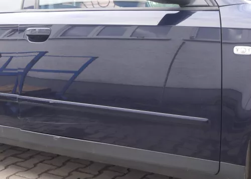 A4 B6 8E nur Türblatt Tür vorne rechts Beifahrertür blau lila LY5K Kombi+Limo (164727)