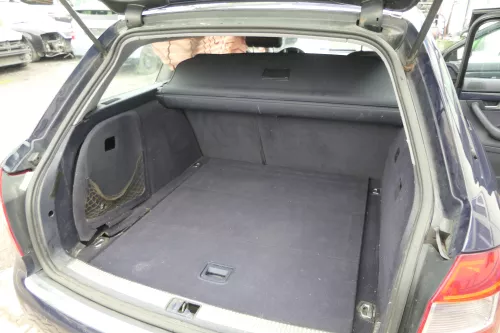 Audi A4 8E Avant Kombi Verkleidung Teppich Kofferraum dunkelgrau blau maritimbla (164745)