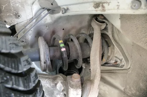 1x Audi A4 8E Federbein Feder Stoßdämpfer vorne links/rechts 8E0411105BC Benzine (164770)