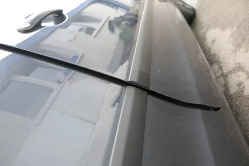 VW Polo 9N 9N3 Tür vorne rechts Beifahrertür 2/3-Türer grau LC7V ohneAnbautei (164837)