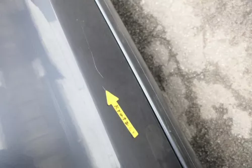 VW Polo 9N 9N3 Tür vorne rechts Beifahrertür 2/3-Türer grau LC7V ohneAnbautei (164837)
