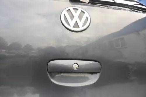 VW Polo 9N3 9N Heckklappe Kofferraumklappe Klappe grau LC7V ohne Anbauteile (164839)