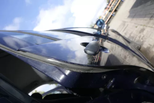 VW Golf 4 Bora Tür hinten rechts nur Kombi /Variant blau LA5G ohne Anbauteile (164876)