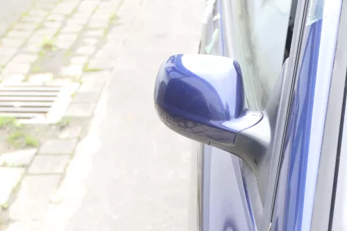 VW Passat 3B 3BG elektrischer Spiegel Außenspiegel rechts Glas blau LB5N (164894)