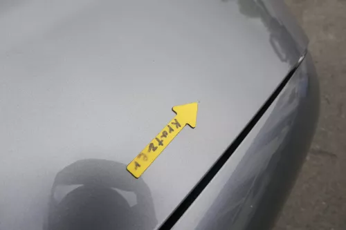 VW Touran 1T Caddy 2K Motorhaube Klappe Frontklappe grau LD7X platinumgrey 100 (164963)