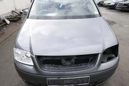VW Touran 1T Caddy 2K Motorhaube Klappe Frontklappe grau LD7X platinumgrey 100 (164963)