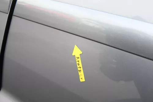 VW Touran 1T 1T3 Tür hinten links grau LD7X Cross (164968)